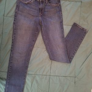 Womens Levi's mid-rise stretch skinny jeans